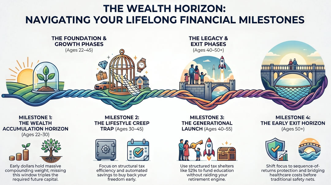 The Wealth Horizon Roadmap: From Accumulation to Early Exit Execution
